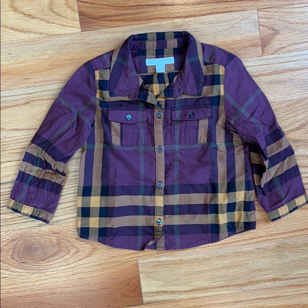 EUC Burberry button down